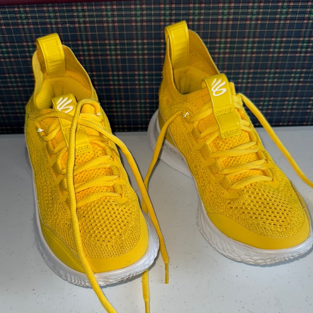 Yellow Athletic Sneakers
